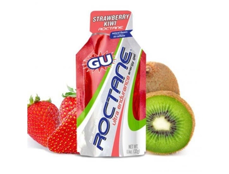 Complemento Alimentar GU Gu Caixa Géis Energia Roctane Ultra Endurance 24 Unidades Morango&Kiwi