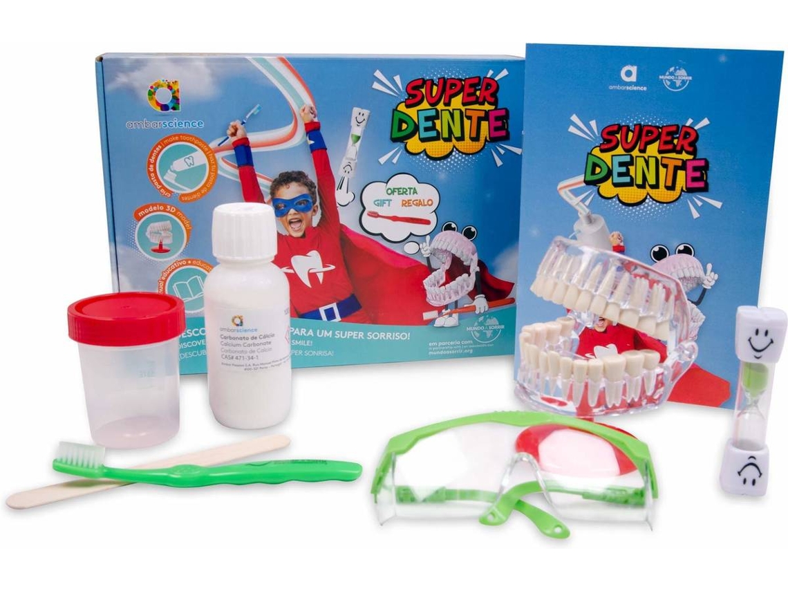 Kit de Ciencia AMBARSCIENCE Super Diente (Edad Minima: 6 años)