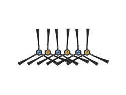 10 cepillos laterales para robot aspirador compatibles con Ilife V8, V8s, X750, A7 y X800.