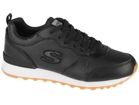Botas SKECHERS Cuero Mujer (38 - Negro)