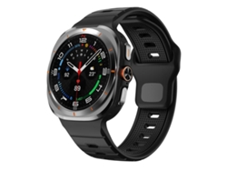 Correa de silicona para Samsung Galaxy Watch Ultra con rayas horizontales y hebilla invertida (47 mm)