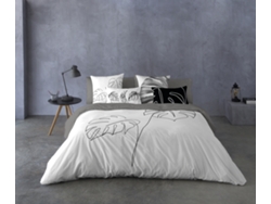 Funda Nordica Cama 150 Algodón Extra Suave Fabricado En España Blanca NATURALS