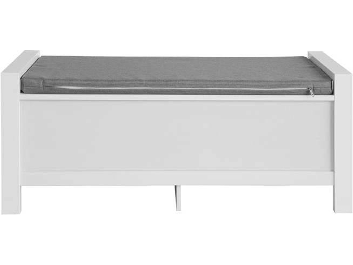 Zapatero SOBUY (Blanco, Gris - 100x40x40 cm)