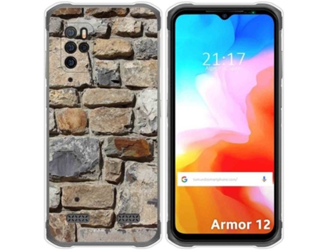Carcasa Ulefone Armor 12 5G TUMUNDOSMARTPHONE Dibujos Ladrillo 03 Multicolor