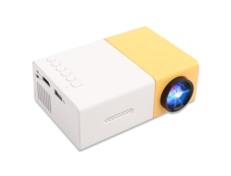 Mini Proyector Compatible con Proyector Led Pico Full HD 1080P Proyector De Película Portátil Compatible con Hdmi Vga Av Usb Micro Sd Proyector De ...