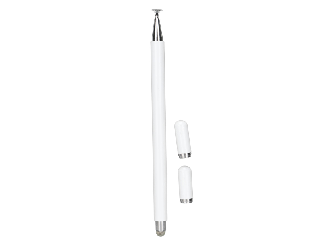 Lápiz Stylus 2 En 1 Control Preciso Lápiz De Toque Inteligente De Aleación De Aluminio Blanco