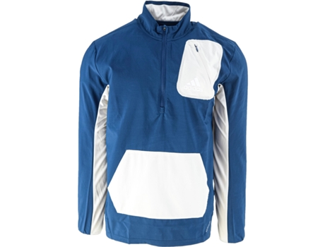 Chaqueta de Hombre para Running ADIDAS Primeblue Half Zip Azul (shoes//eu/S)