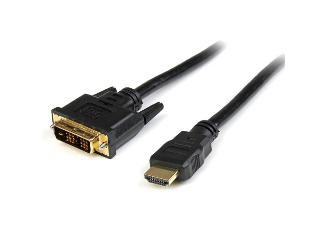 Cable Adaptador de Vídeo STARTECH HDDVIMM3M 3m HDMI DVI-D