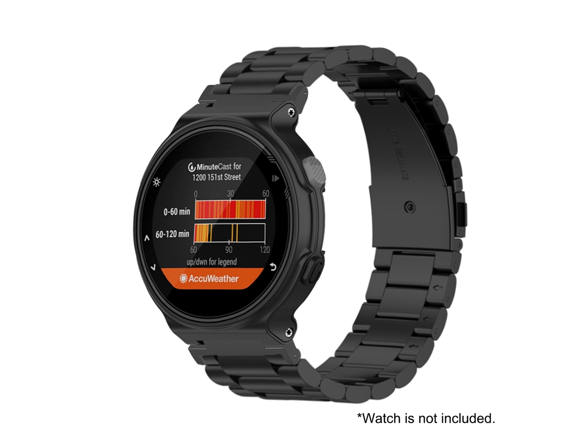 Correa metálica para reloj Garmin EOOCOO (repuesto)
