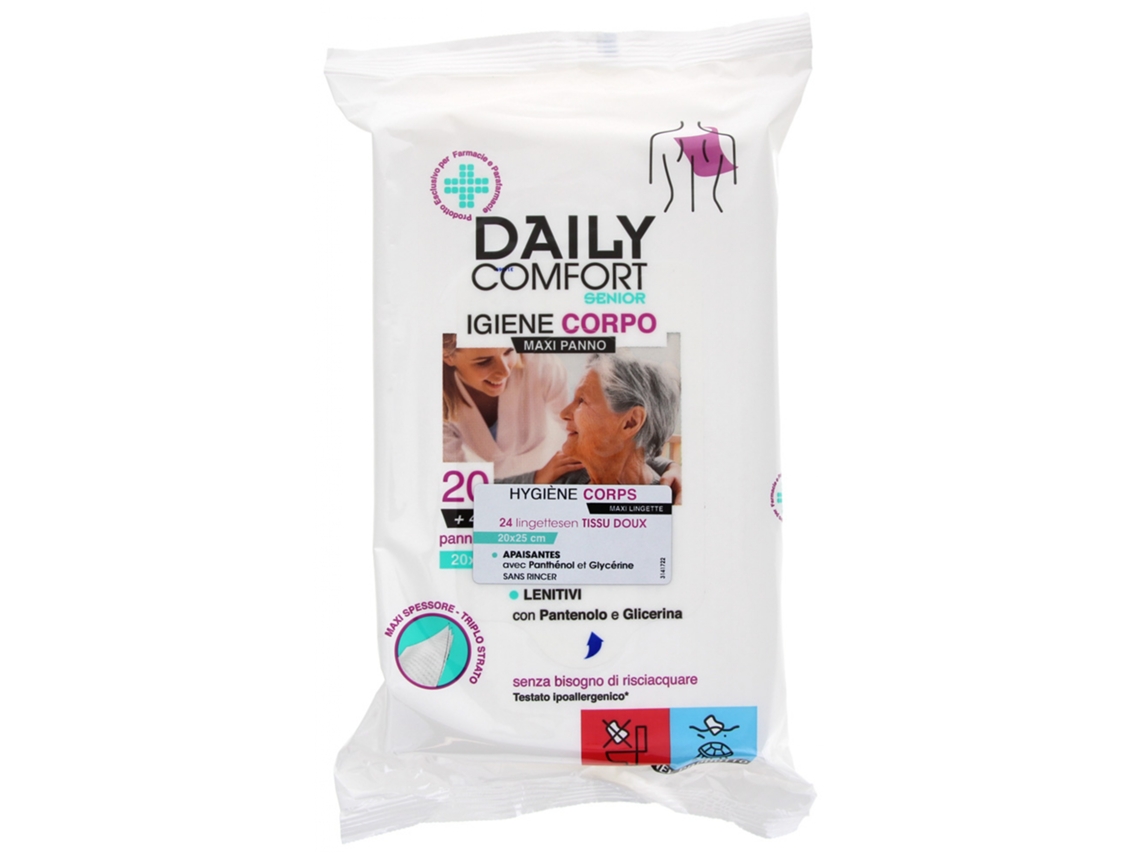 Toallitas Senior Higiene Corporal 24 Toallitas BIOGENYA