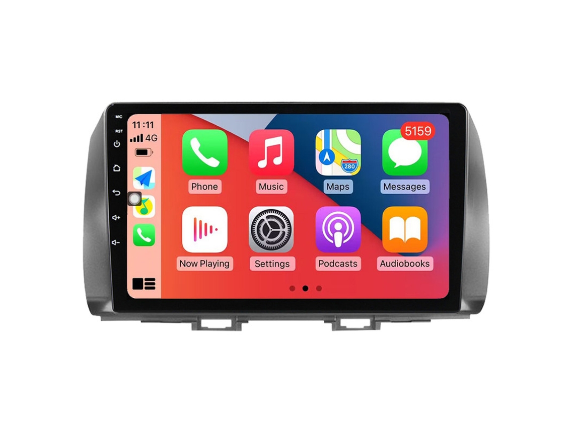 Coche Radio Android Auto Autoradio 8GB RAM 128G ROM CarPlay Navegación GPS Pantalla Táctil RoverOne para Toyota BB 2 QNC20 2005 - 2016 