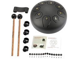 Tambor De Lengüetas Metálico, Instrumento De Percusión Manual Para Principiantes Y Aficionados.