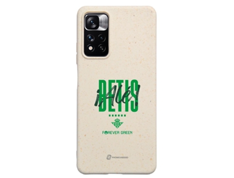 Funda Móvil Note Global Oficial Real Betis Fc Compostable para Xiaomi Redmi Note 11 Pro Global 5G PHONECASES3D