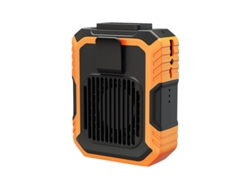Ventilador Portátil Pequeno De Cintura E Pescoço, Com Clipe, Para Uso Externo E Canteiro De Obras