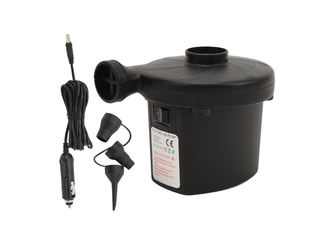 Bomba De Aire Eléctrica Portátil Con 3 Boquillas, Inflador/desinflador Para Piscinas Y Flotadores, 100v-240v Ca 12v Cc