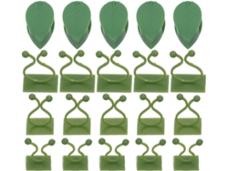Pinzas Inoomp Para Plantas Trepadoras, 60 Unidades, De Plástico Con Soportes Autoadhesivos Para Plantas De Jardín,
