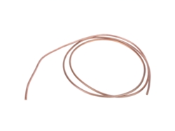 Tubo De Cobre Flexible C1100 T2 De 2 M Para Aire Acondicionado Y Refrigerador, Diámetro Exterior 5 Mm, Diámetro Interior 3 Mm.