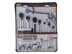 Kit De Llave De Rodillos Con Cabezal Fijo, Acero Cromo Vanadio, Herramienta Manual