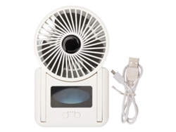 Ventilador portátil recargable con velocidad ajustable