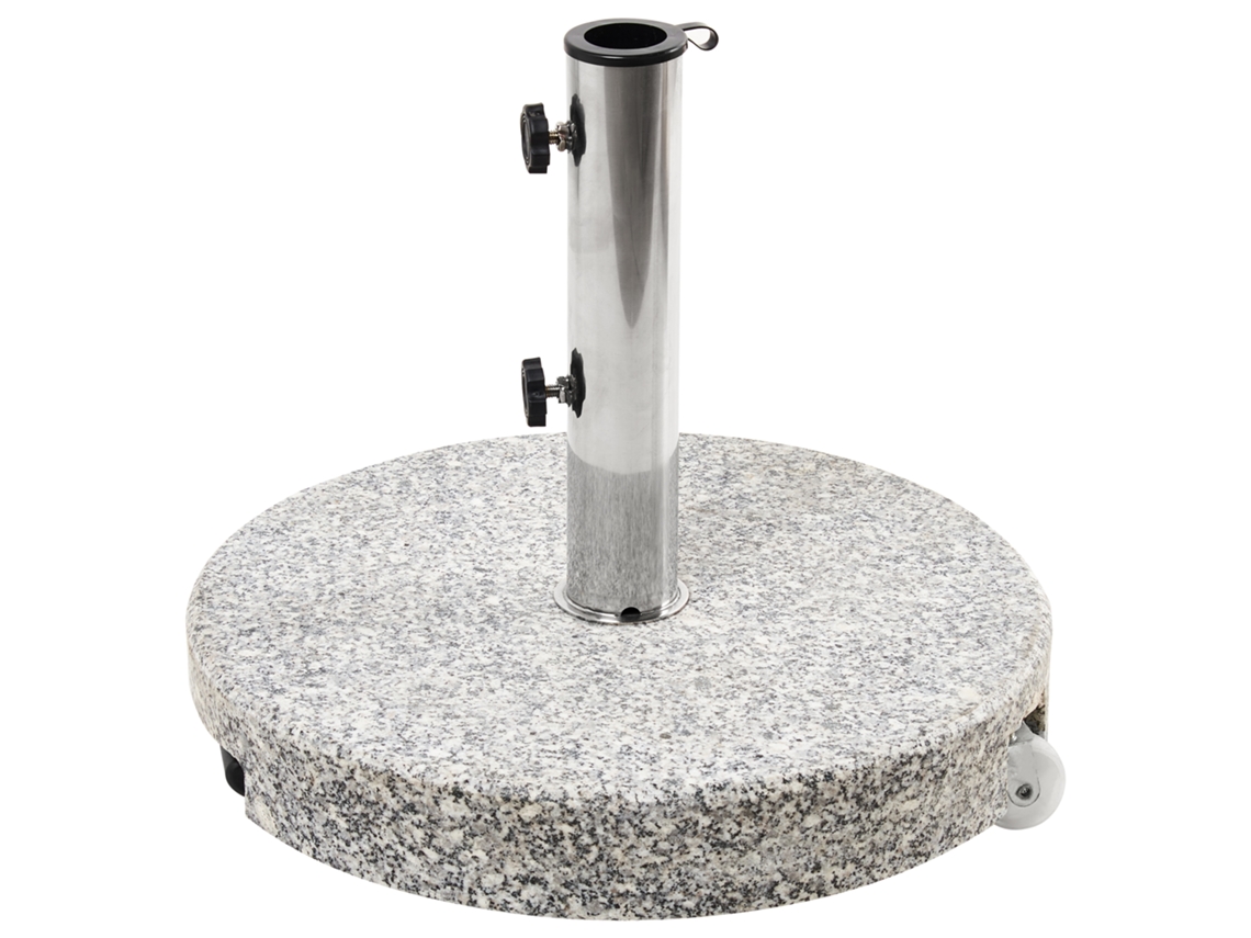 Base Parasol Granito Gris Beliani Cerzeto 45x45x38