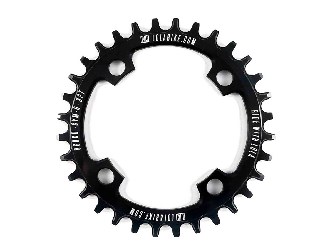 Anel de Corrente 96 Bcd Simetric Preto 36Tlola