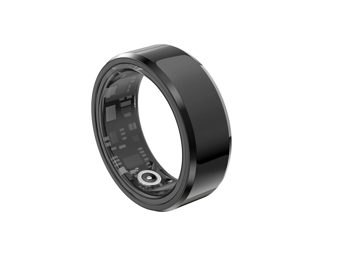 AUJEZON X1 Seguimiento de salud Smart Ring Tracker Ip68 Tamaño impermeable 9# Negro