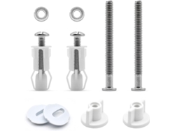 Kit De Piezas Para Asiento De Inodoro Con Tornillos Expandibles, Bisagras Y Tuercas Universales, Fácil Instalación Y Ajuste