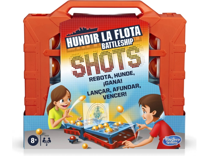 Batalla Naval HASBRO Battleship Shots (Edad Mínima: 7)