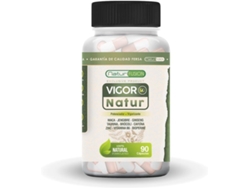 Vigor Natur Poderoso Reforço de Testosterona Aumente a Resistência Muscular e Melhore O Seu Treino Físico Fórmula 100% Eficaz 90 Cápsulas