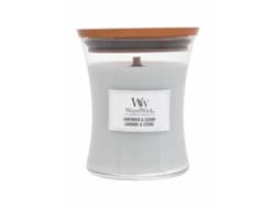 Vela Perfumada Woodwick Lavender Cedar