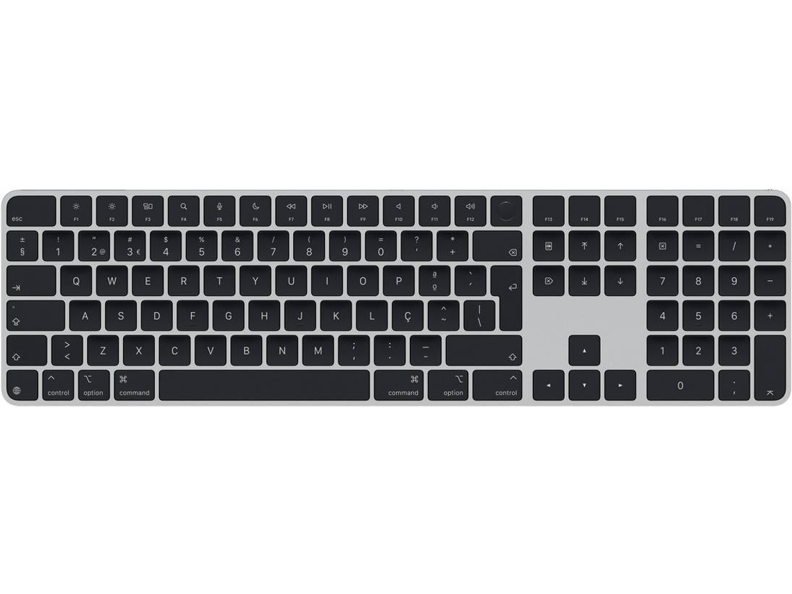 Teclado APPLE Magic Touch ID Nkey (Distribución en Portugués - Negro)