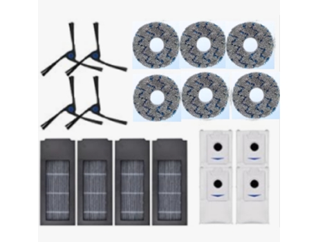 18 piezas de accesorios para Ecovacs X2 / X2 Pro