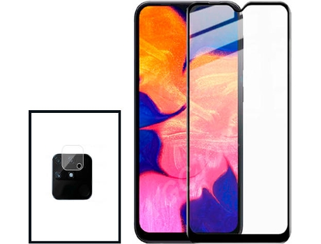 Kit Carcasa + Protector de Pantalla Realme Narzo 50A GIFT4ME Transparente y Negro
