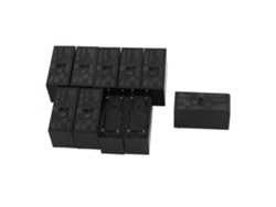 10 piezas 12VDC 250VAC 16A 6 conexiones SPST en HF115F i / 012 1HS3A Relé de potencia CHABERLU