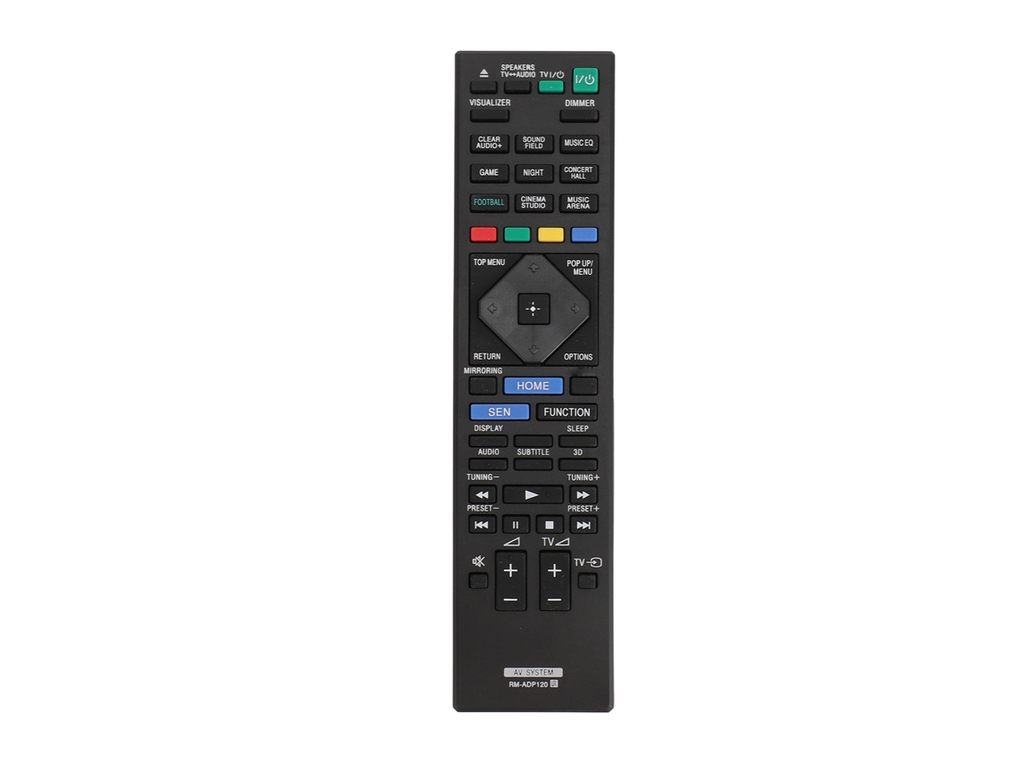 Mando A Distancia Rm Adp120 Para Receptores De Dvd Hbd N9200w, N7200w, Bdvn5200w, N7200w Y N9200w.