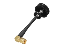 Black4 Pcsrp-sma Malerealacc Pagoda Antenna Lhcp Right Angle 5.8g 5dbi 50w Omni Fpv Antenna Sma/rp-sma For Rc Drone