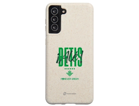 Funda Móvil Oficial Real Betis Fc Compostable Base para Samsung Galaxy S21 Plus PHONECASES3D
