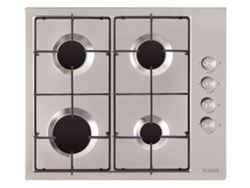 Placa de Gas FLAMA 9005FL (Gas Natural - 58 cm - Inox)