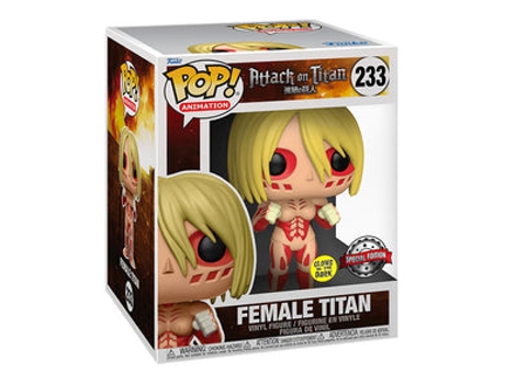 Figura FUNKO Pop! Attack On Titan #233 Female Titan Gitd Exclusivo