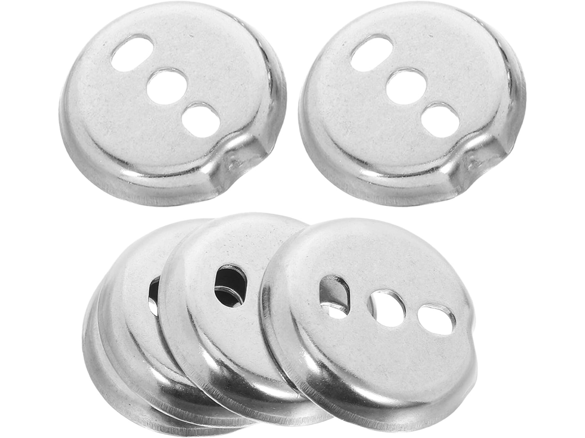 6 Soportes Para Rollos De Toallas De Acero Inoxidable De Ø40 Mm