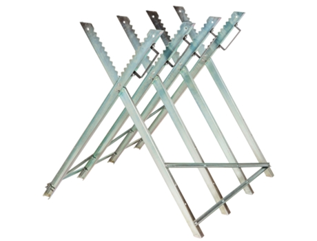 Cavallette TECTAKE (Metal - Gris - 84 x 80 x 80 cm)