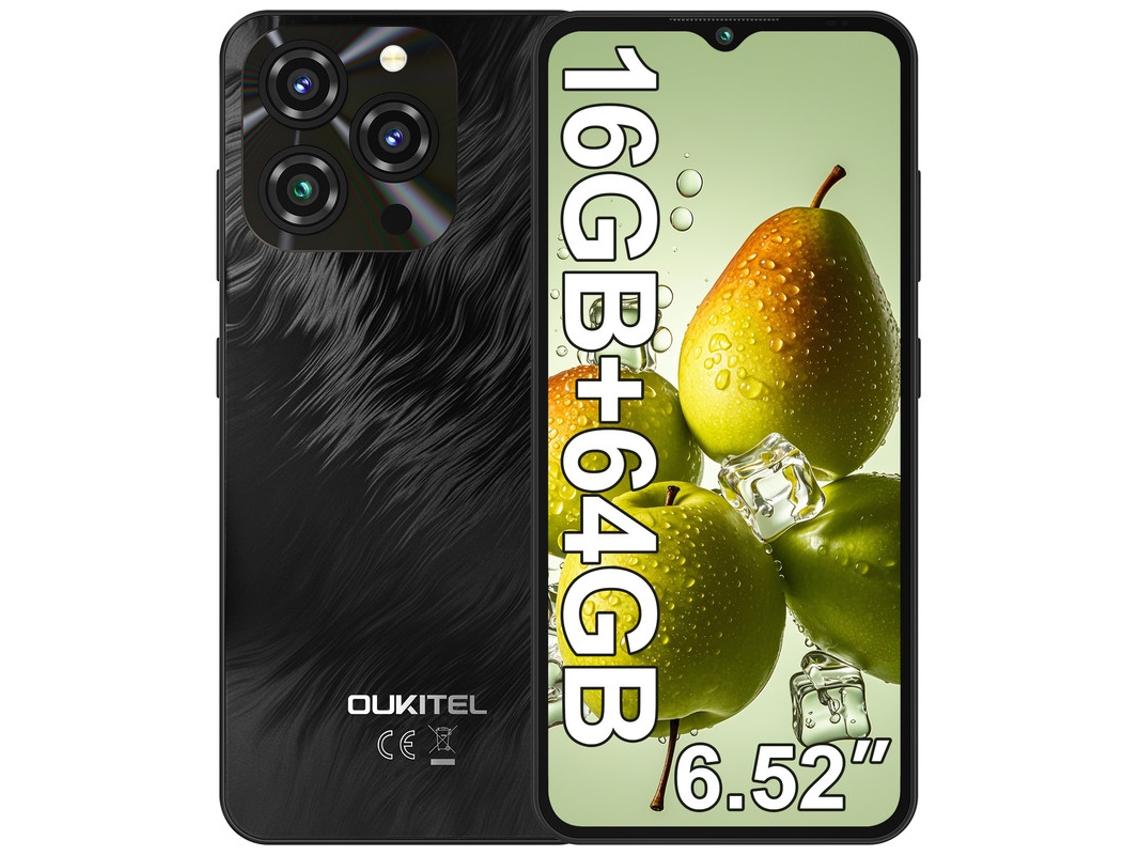 Oukitel C3 16gb Ram 64gb Rom 6.52" Hd 5000mah 13mp Cámara Android 14 Móvil Libre