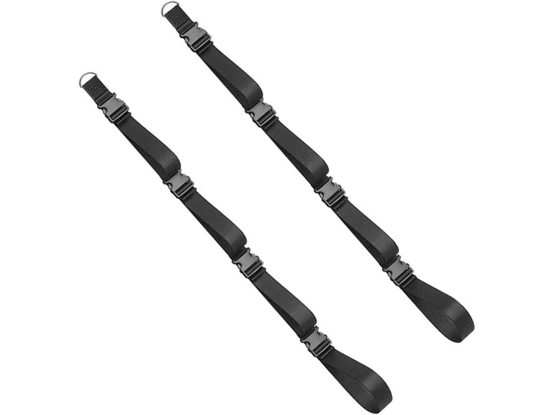 Organizador De Almacenamiento Ajustable De 2 Piezas Para Montaje En Pared Para Garaje Con Práctica Correa Para Colgar Y Soporte.