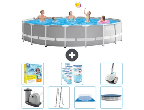 Piscina Tubular INTEX 26756GN-CB51 (32695 L - 610x132cm)