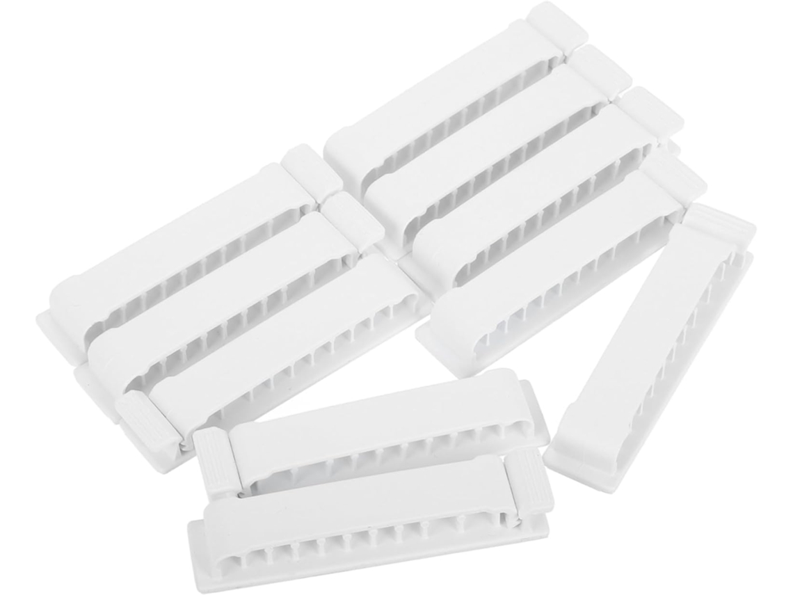 Juego De 10 Herramientas: Clips Autoadhesivos Para Cables De Oficina.
