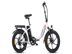 Bicicleta Eléctrica FAFREES F20 250W 576Wh Autonomía de 70 km Blanco
