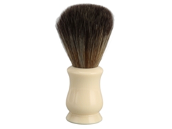 Pincel Para Barba De Cerdas Sintéticas Con Mango De Resina Para Limpieza Y Portátil