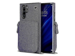 Purple2025 Wallet Function Phone Case For Huawei P30 Pro With Card Holder Shoulder Strap Woman P202411261300