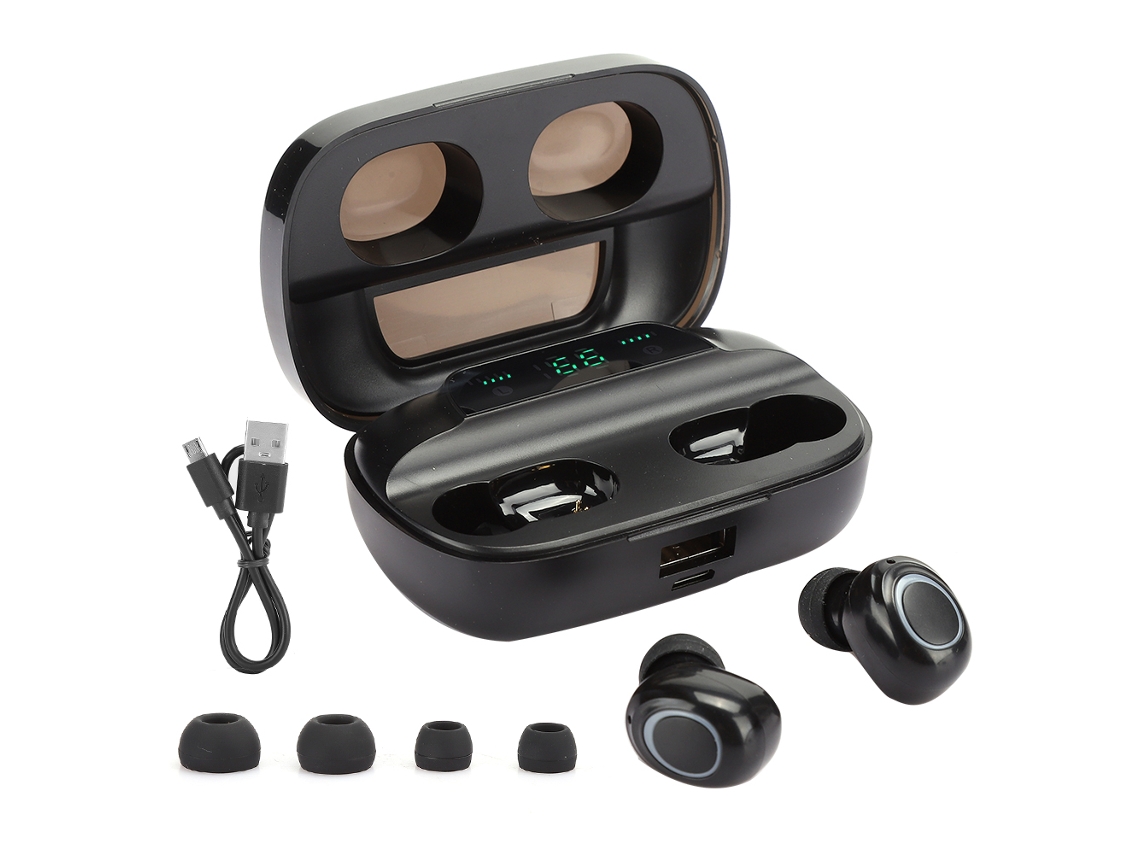Auriculares Tws Mini Bluetooth V5.0 S11 Con Control Táctil, Estéreo Inalámbrico, Intrauditivos.