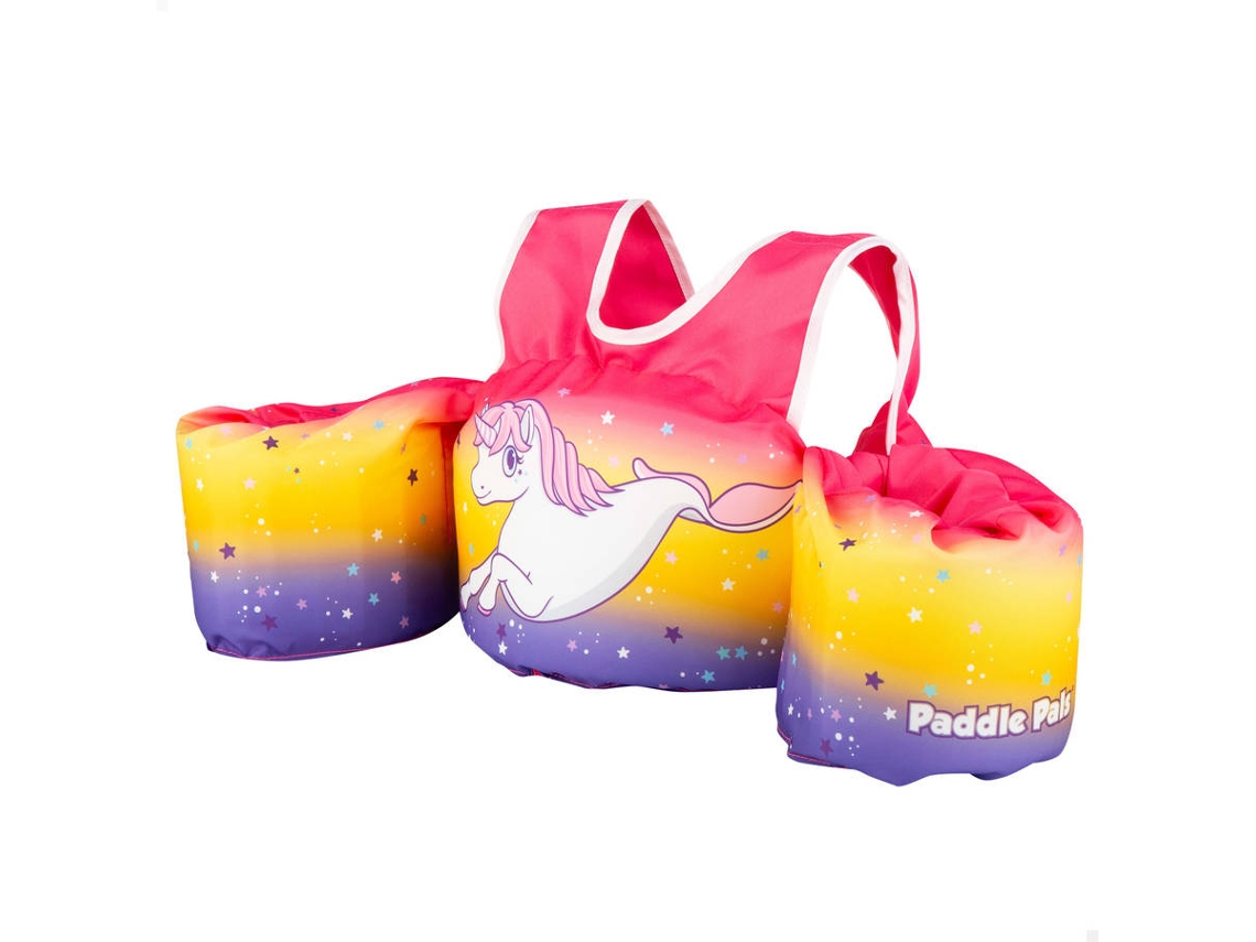 AQUA SPORT Chaleco salvavidas niño unicornio 15-30 kg regulable